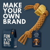 3 knot Twisted Rope With Gorilla Wood