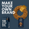 Twisted Rope ring with Coffee S/M
