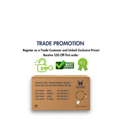 Chuck & Tug 7 Knots Gorilla Wood Coco Toy with Rope & QR Tag (20 Packs)