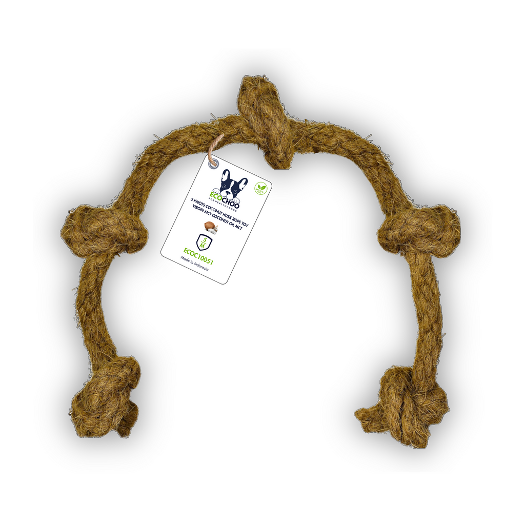 Chuck & Tug 5 Knots Rope Toy - S/M