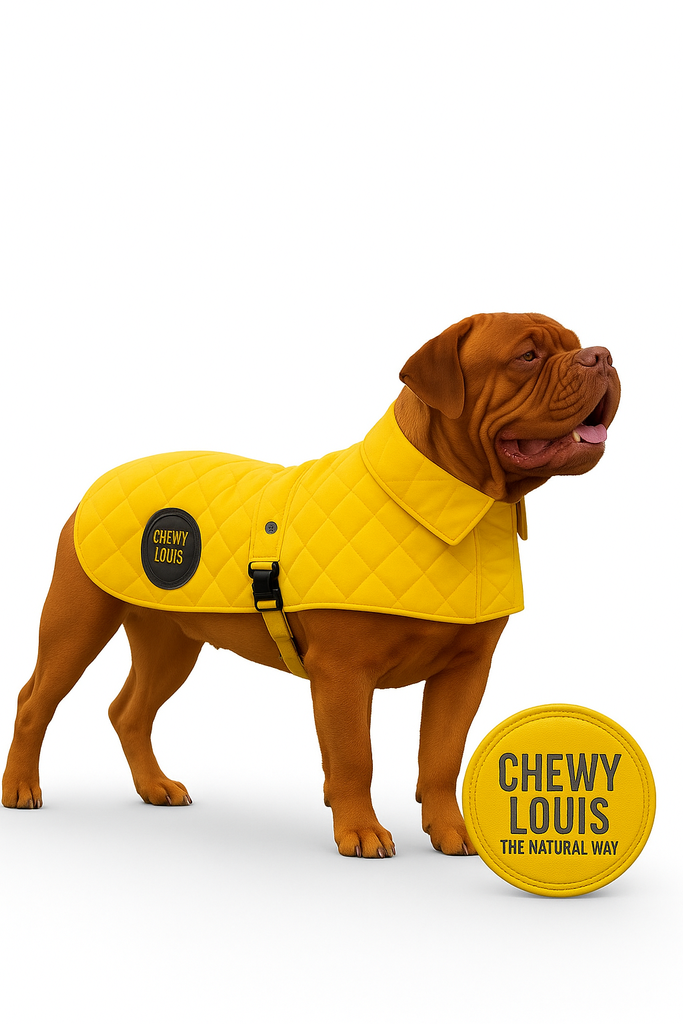 Chewy Louis — Navy Quilted Dog Jacket 7