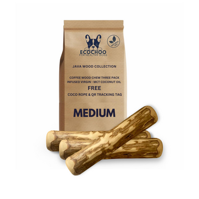 Coffee Wood Chew Three Pack - M