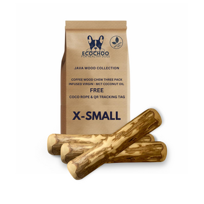 Coffee Wood Chew Three Pack  - XS