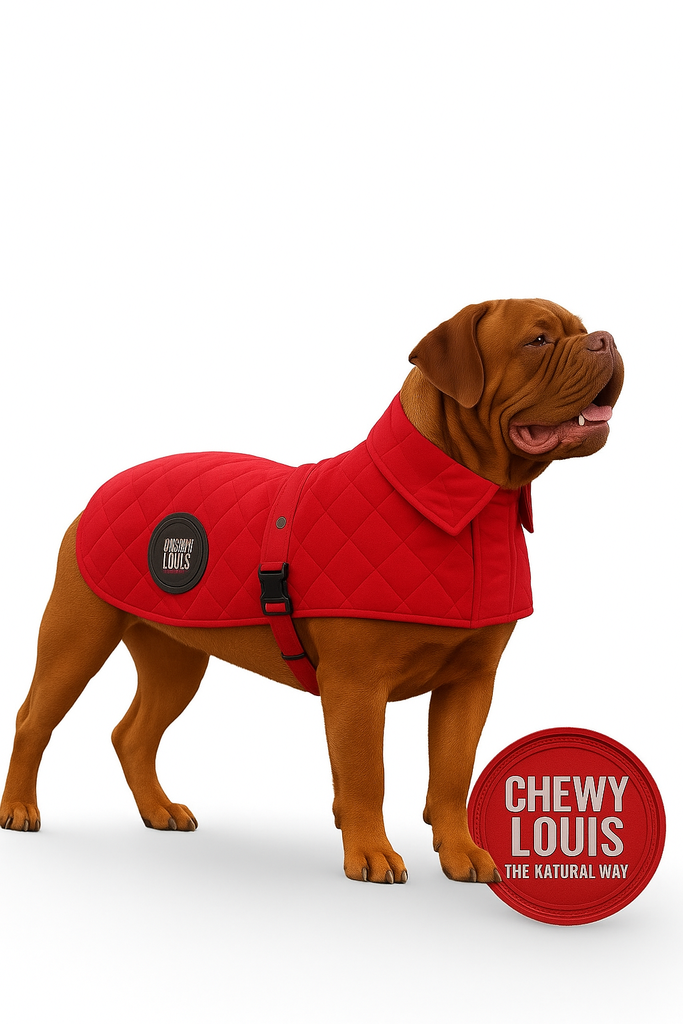 Chewy Louis — Navy Quilted Dog JacketDUE MAY 2026