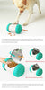 Yellow Pet multifunctional food dispending toy for dog & cat