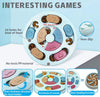Round Shaped Dog Puzzle Toy For Puppy Treat Dispenser for Dogs Training Funny Feeding for IQ training