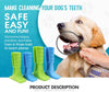 Blue & Green Dental Oral Care Brush Stick Effective Rubber Pet Dog Chew Toothbrush