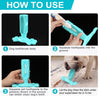 Transparent Brush Stick Dog Chew Toy Toothbrush