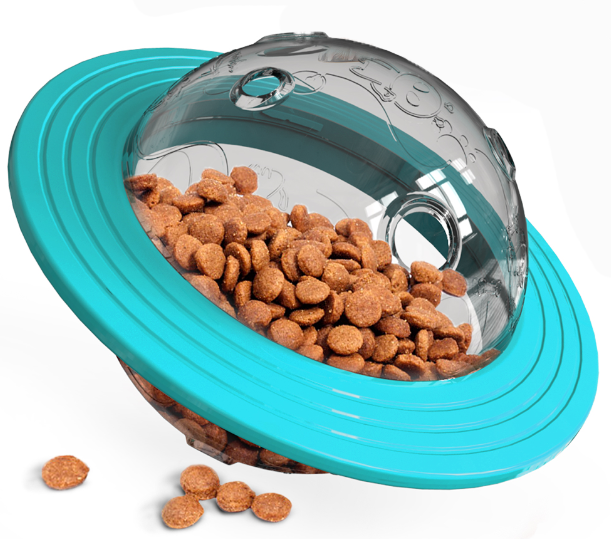Sky Blue smart new design hot sale portable pet feeder