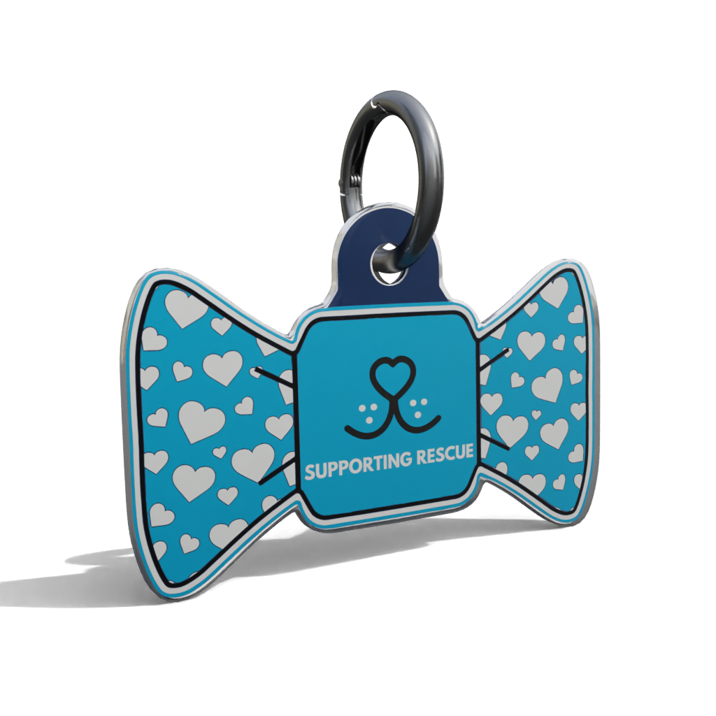 Epoxy Bow Rescue Dog