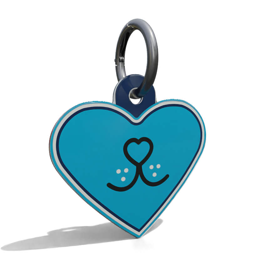 Epoxy Heart Rescue Dog