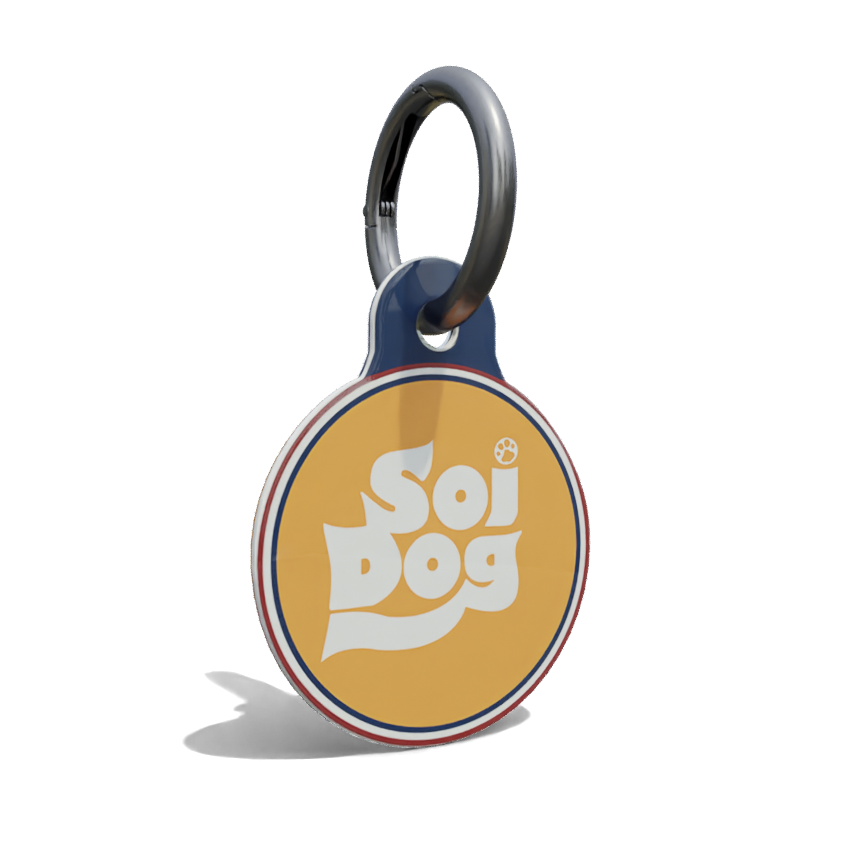 Soi Dog Plastic Round