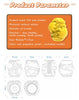 Orange Dispenser Dog Chew Toy