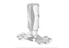 Transparent Brush Stick Dog Chew Toy Toothbrush