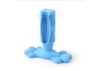 Sky Blue Brush Stick Dog Chew Toy Toothbrush