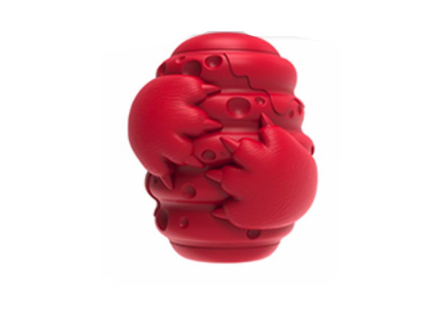 Red Dispenser Dog Chew Toy