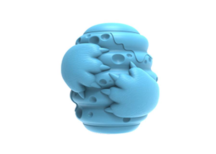 Sky Blue Dispenser Dog Chew Toy