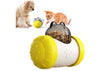Yellow Pet multifunctional food dispending toy for dog & cat